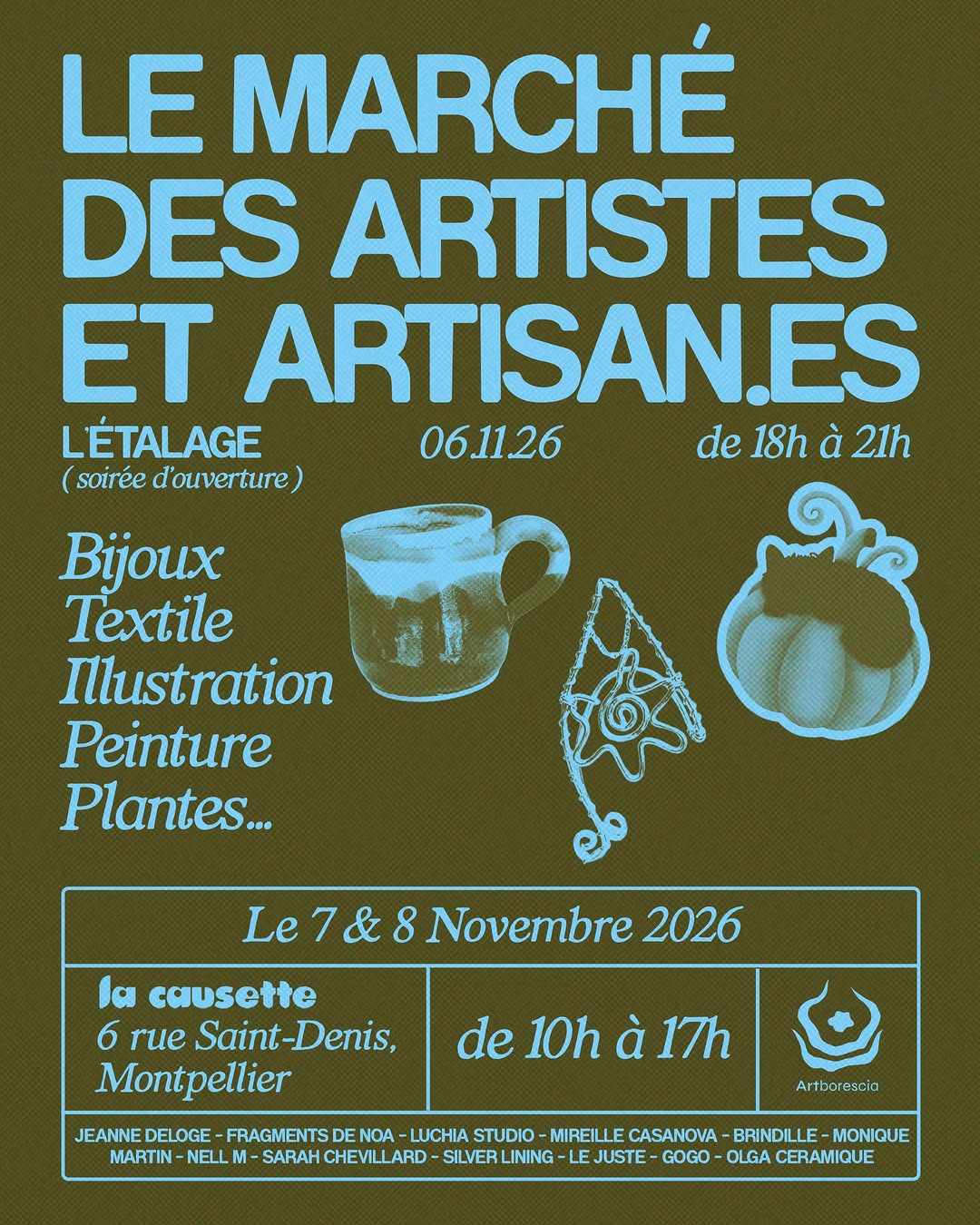 [ ÉVÈNEMENT ] - Marché des Artistes & Artisan·es 2