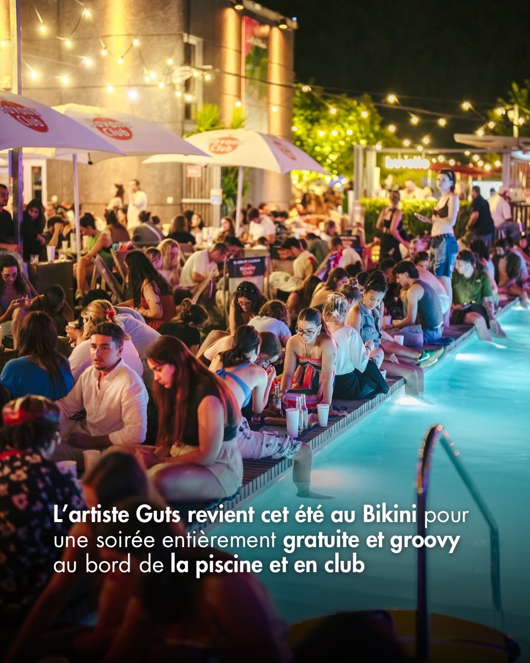 C’est le rendez-vous de l’été ! Chaque année, Guts revient au Bikini pour une soirée gratuite.