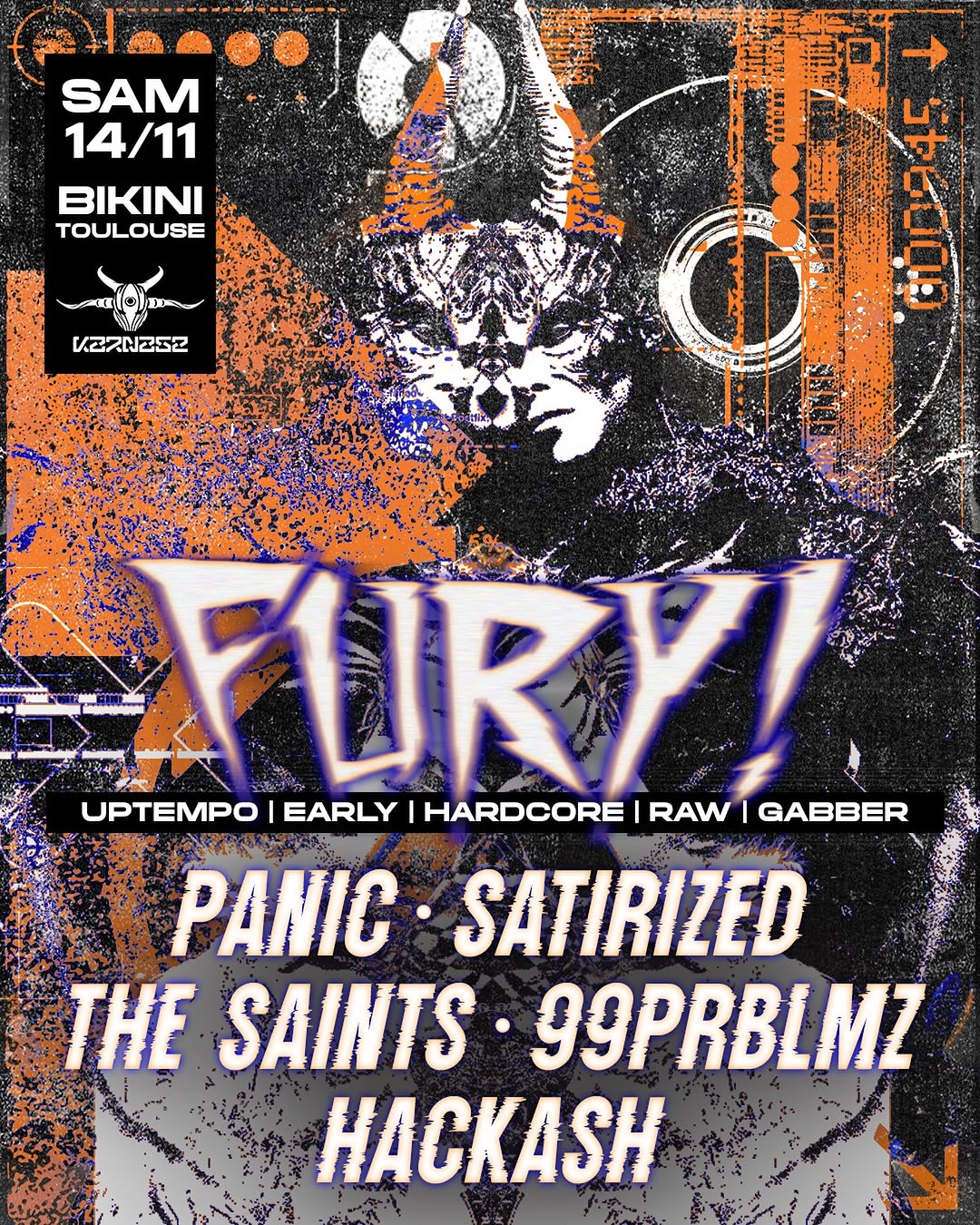Fury! • 14 Novembre 2026 • le Bikini - Toulouse