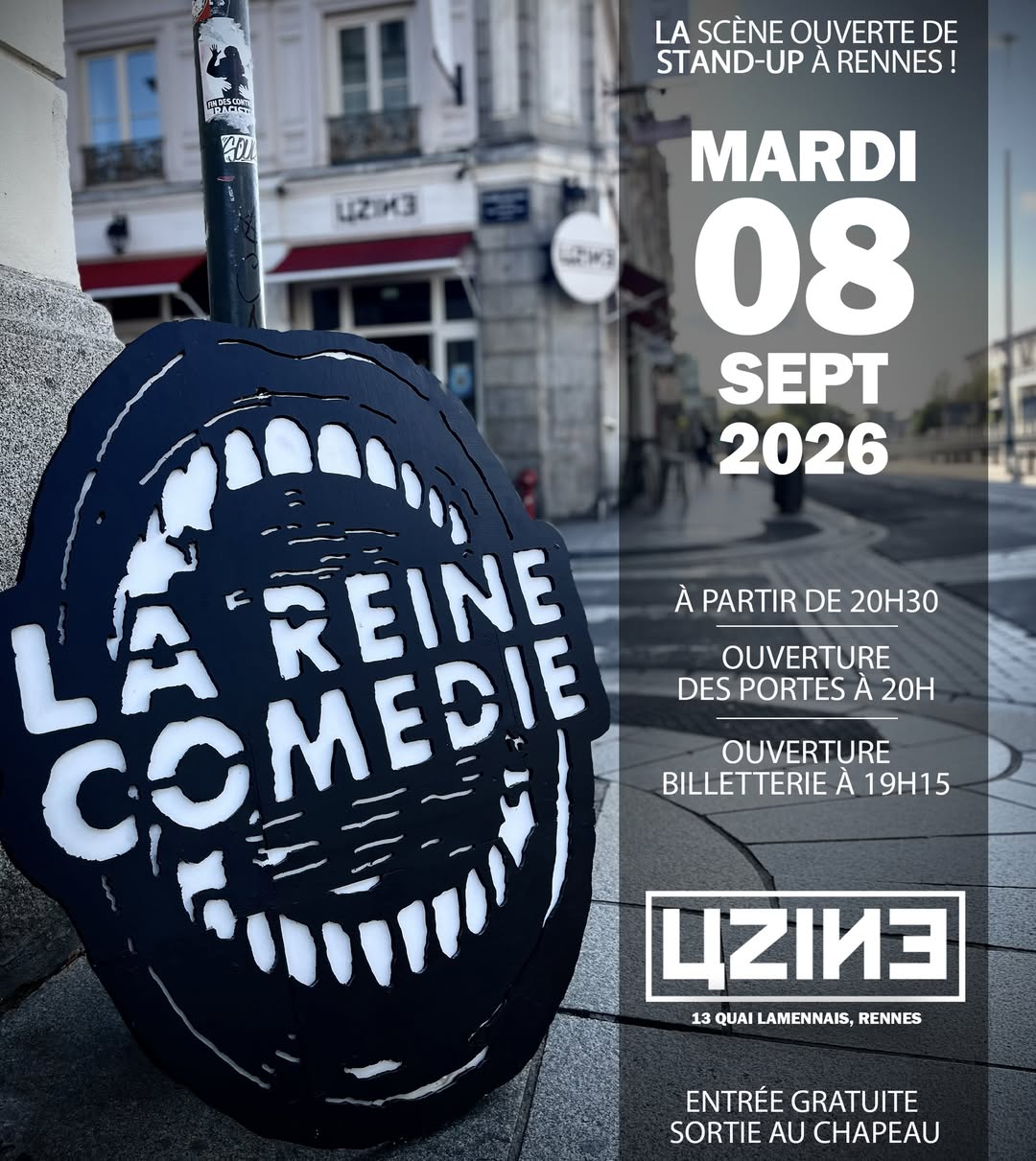 Spectacle Humour La Reine Comédie