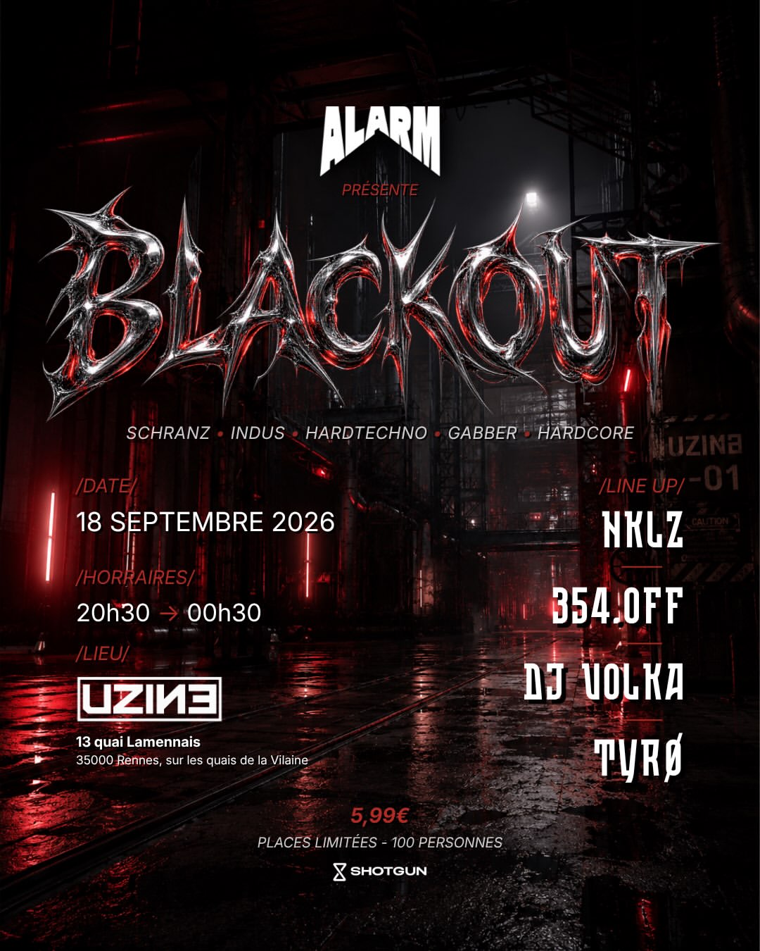 Dj Techno avec nklz_dj @ Uzine