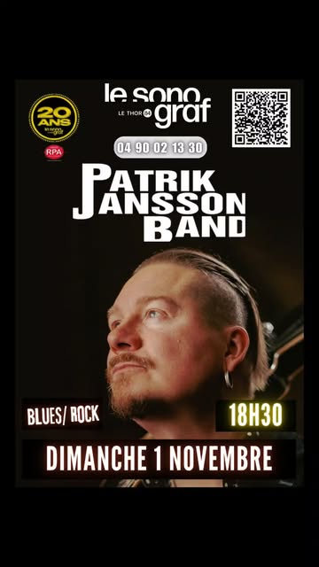 Concert Live Jazz avec patrikjanssonband @ Le Sonograf '