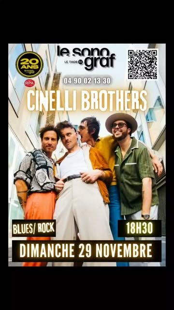 Concert Live Salsa avec cinellibrothers_band @ Le Sonograf '