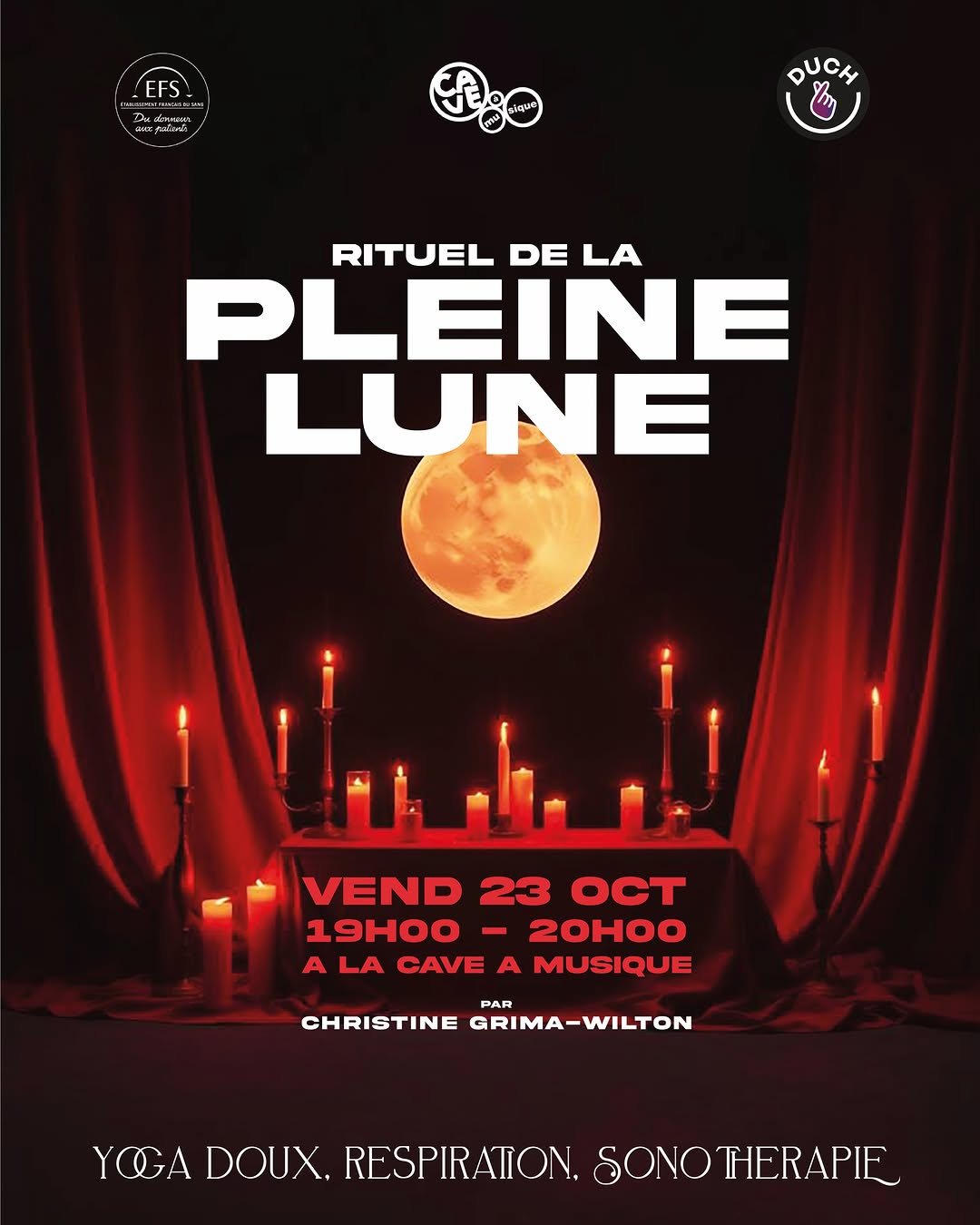 🌝 Rituel de la Pleine Lune - Vampire Party 🩸🧛‍♀