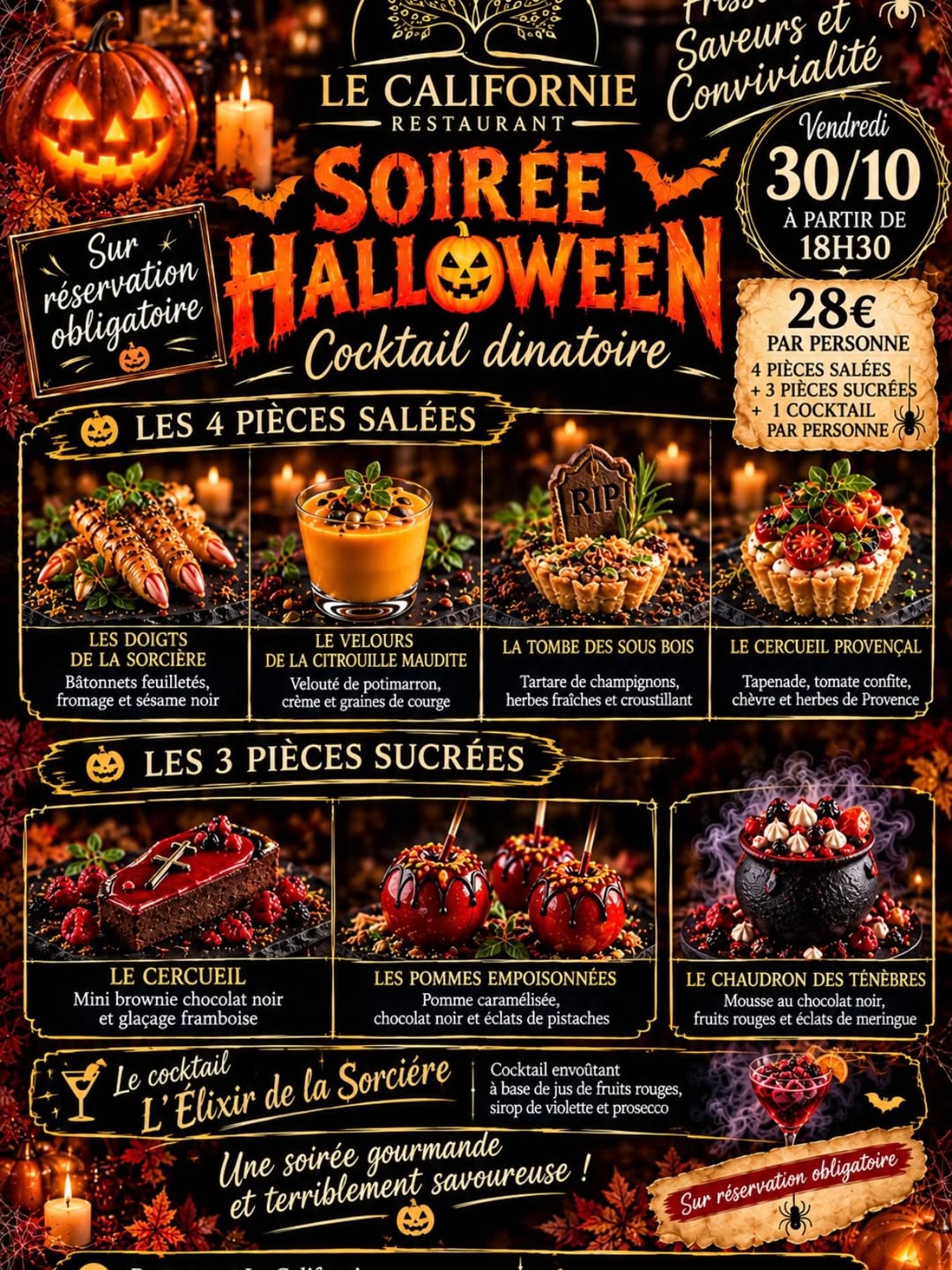 🎃🕷 Halloween S’invite au Californie ! 👻🍂