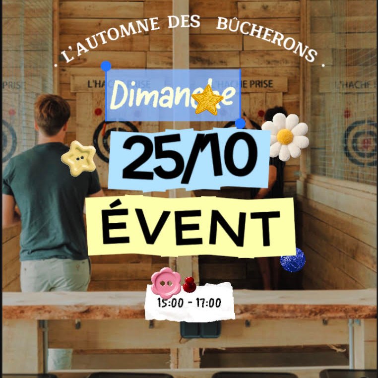 [SAVE THE DATE: dimanche , de 15h à 17h] Un #event spécial pour l'automne, à