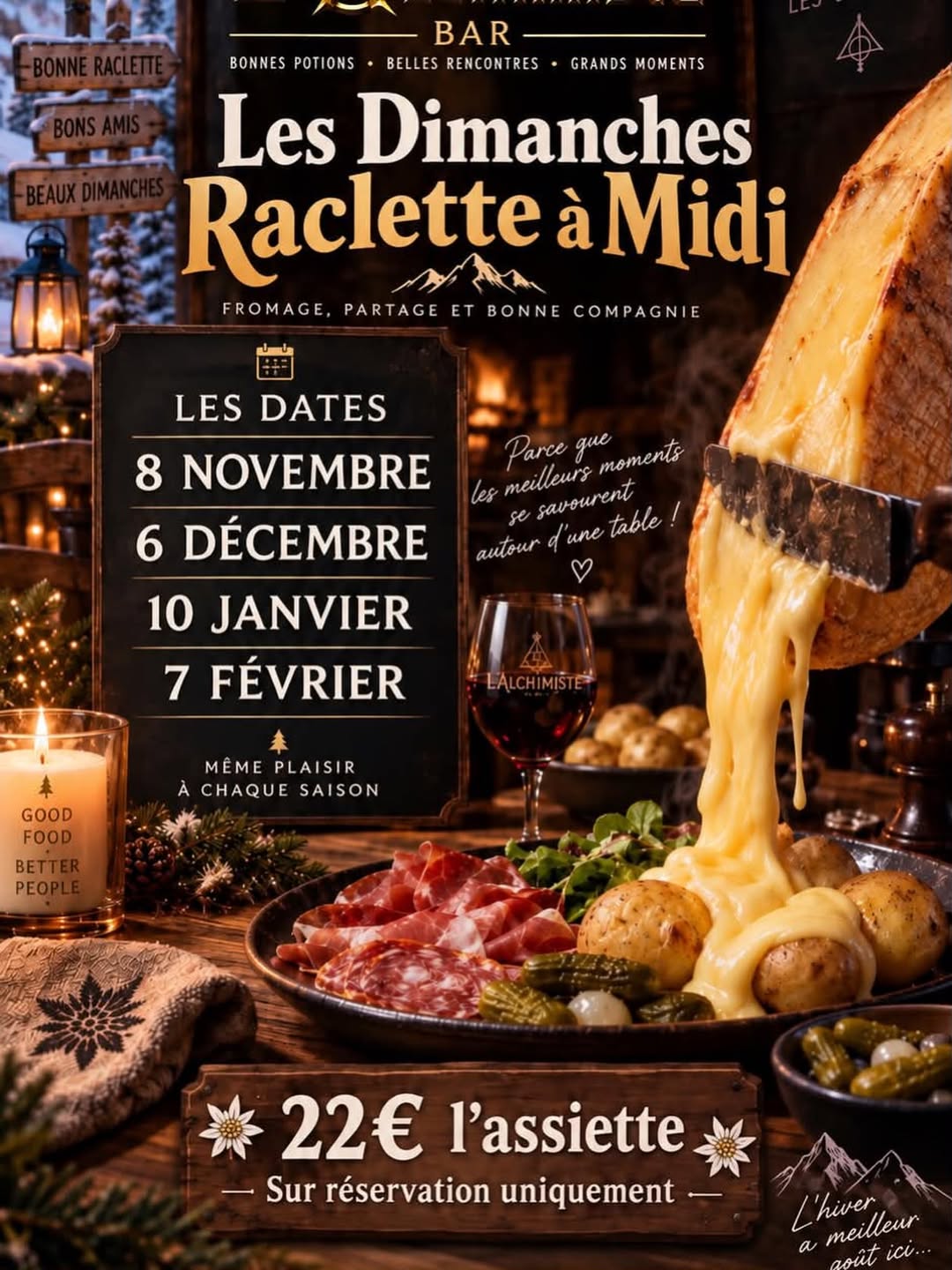 Evenement @ L’Alchimiste