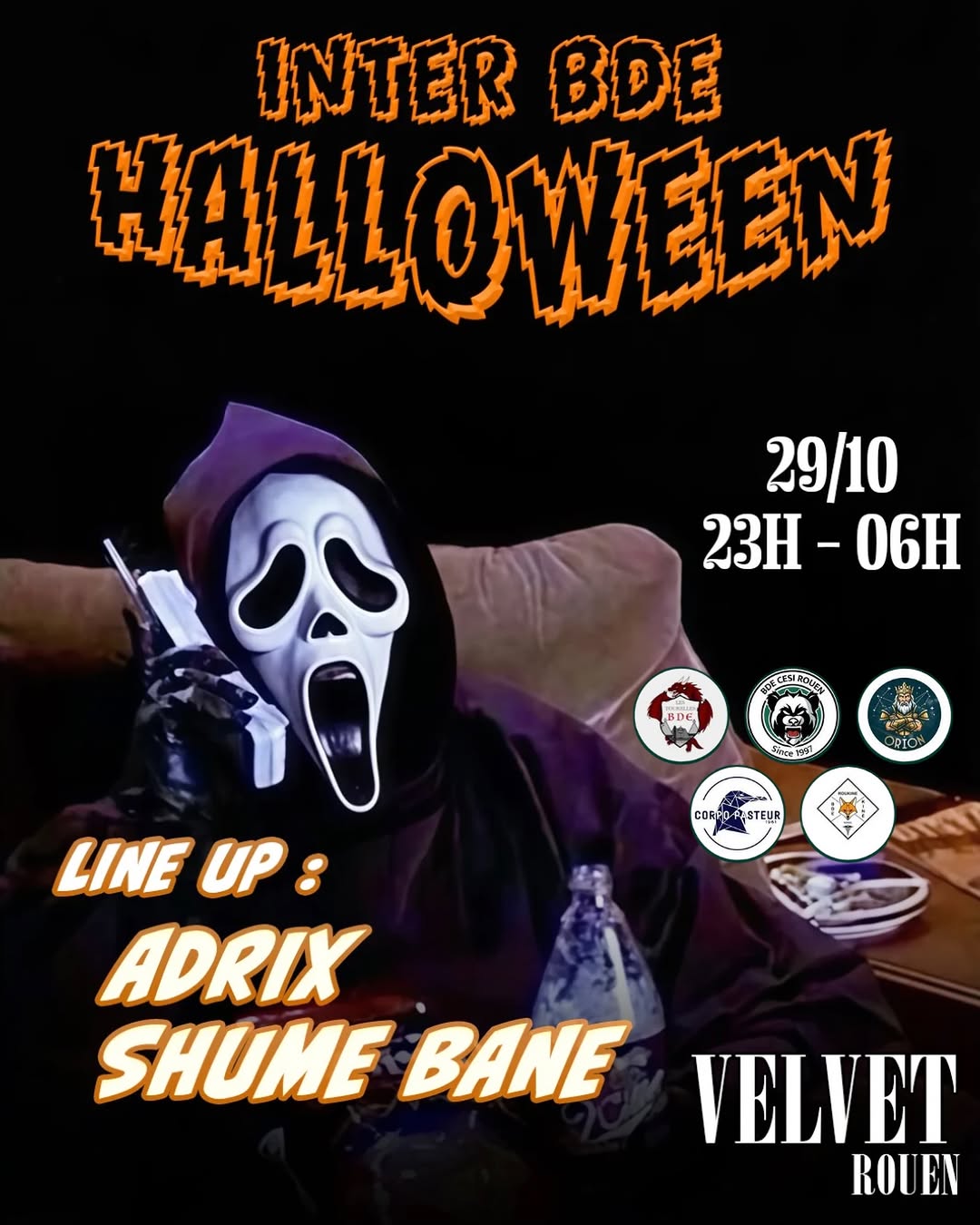 Soirée Halloween Inter BDE