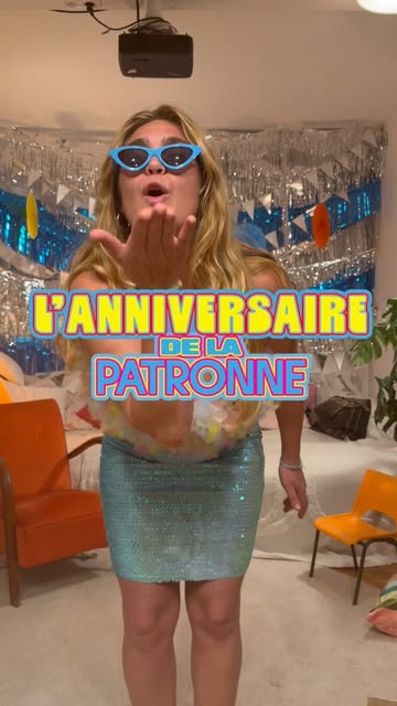 Le samedi , c’est l’anniversaire de @banal.plus aka la grande prêtresse du Mazette. Et comme elle ne