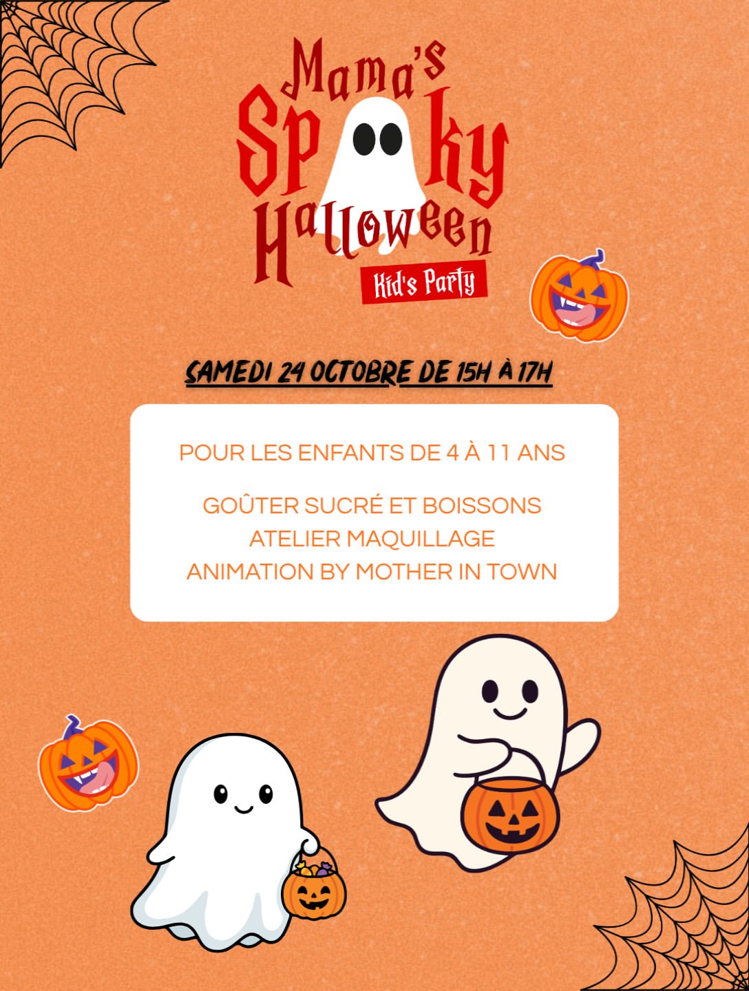Atelier Halloween Enfants