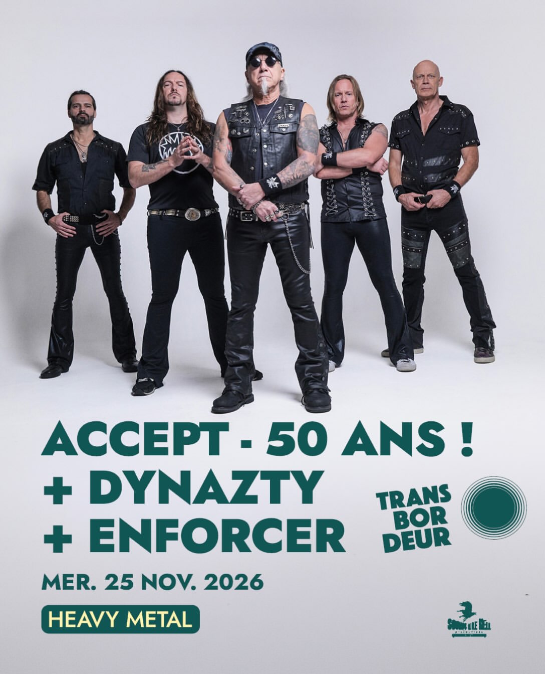 Concert Heavy Metal avec Enforcer