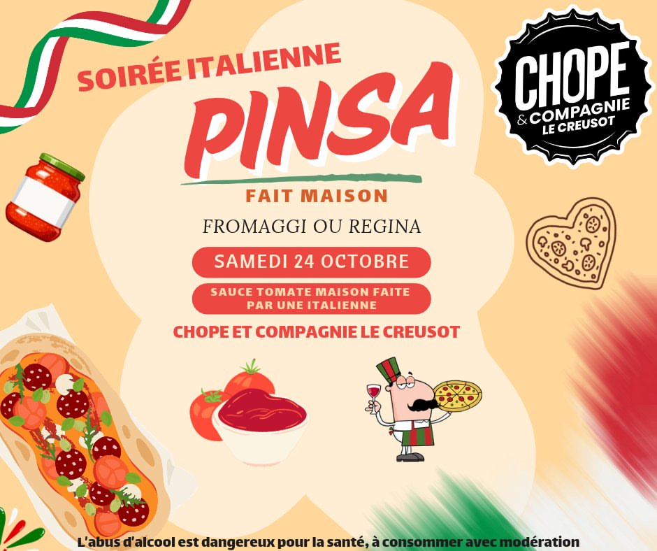 đ la Dolce Vita Sâinvite Ă Notre SoirĂ©e Italienne ! đ