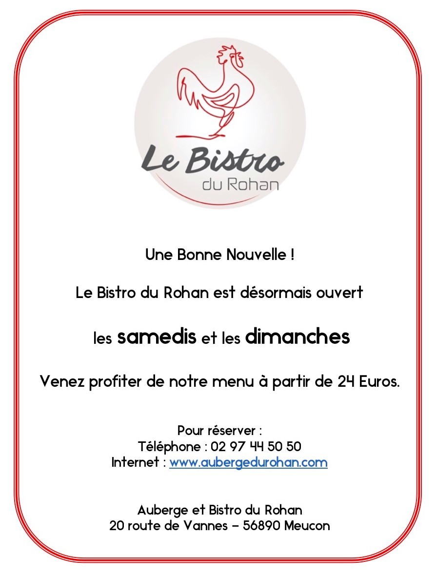 Brunch Week-End au Bistro du Rohan
