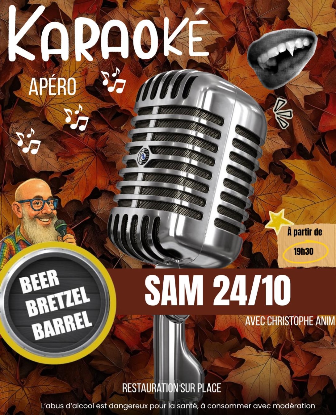 À vos agendas les amis chanteurs 😊