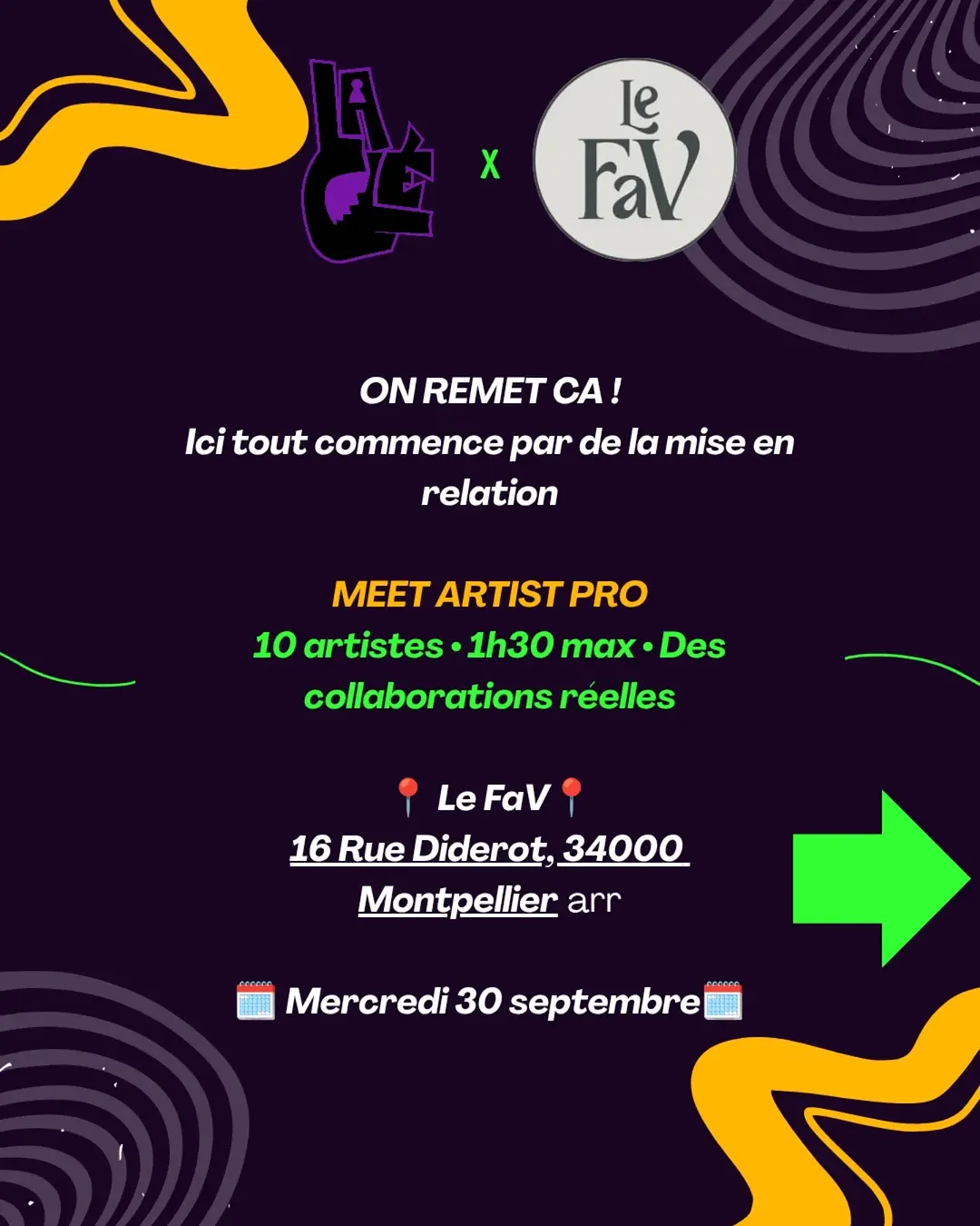 Speed Meeting Artistique