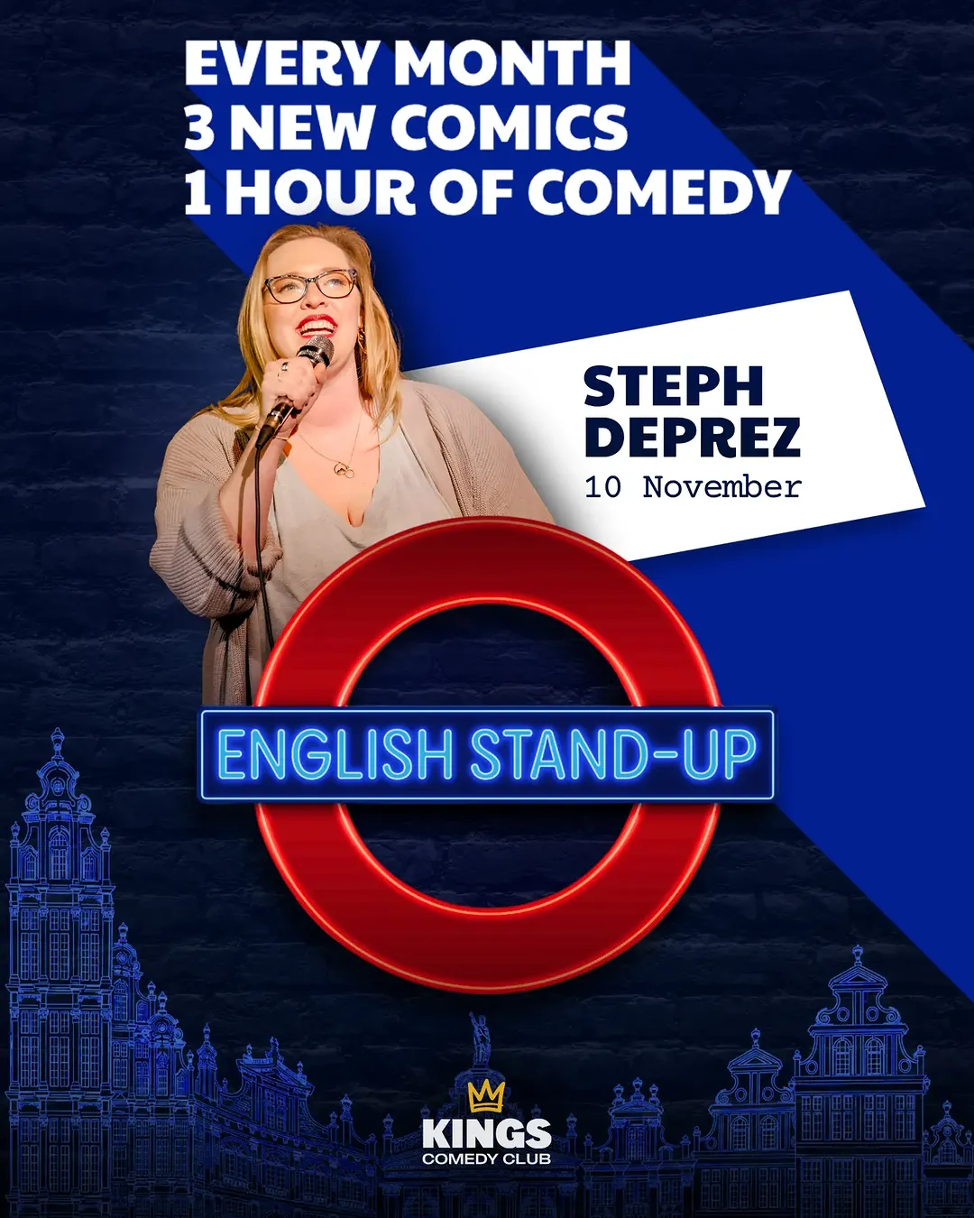 Stand-up showcase avec Steph DePrez