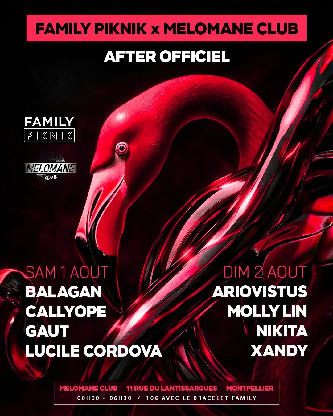 🦩 FAMILY PIKNIK x MÉLOMANE CLUB 🦩