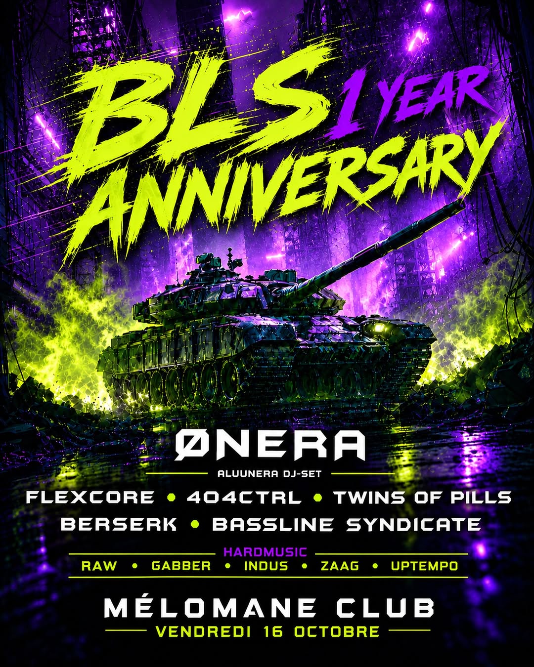 Soiree BLS avec Aluunera et Ønera