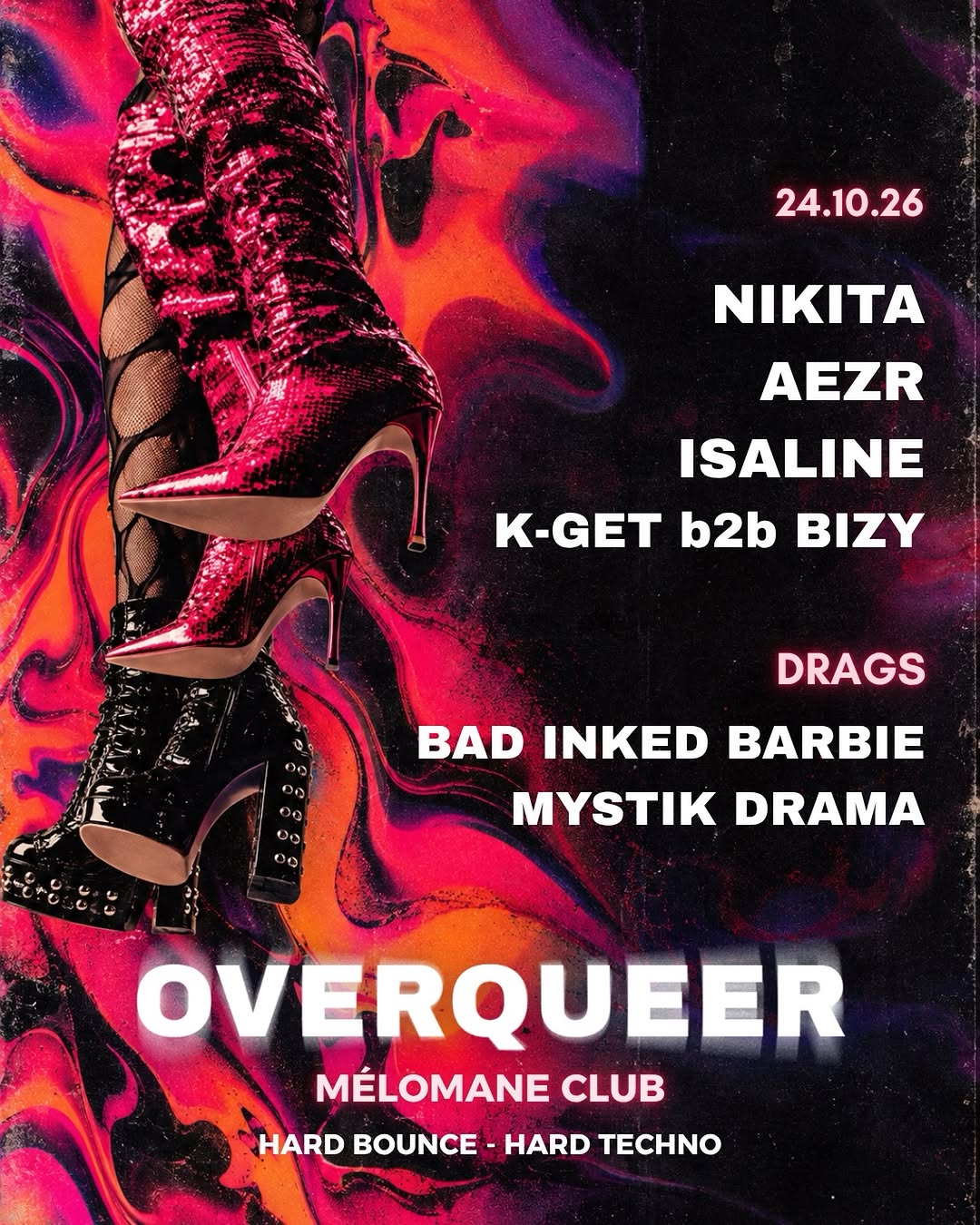 DJ Set Techno avec djnikita_music @ Le Melomane Club