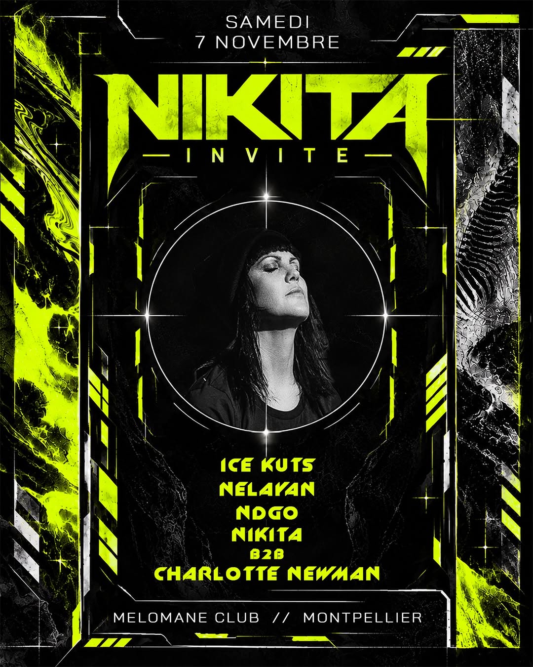 @djnikita_music reprend les commandes du @melomane_club le samedi avec une line-up en béton !
