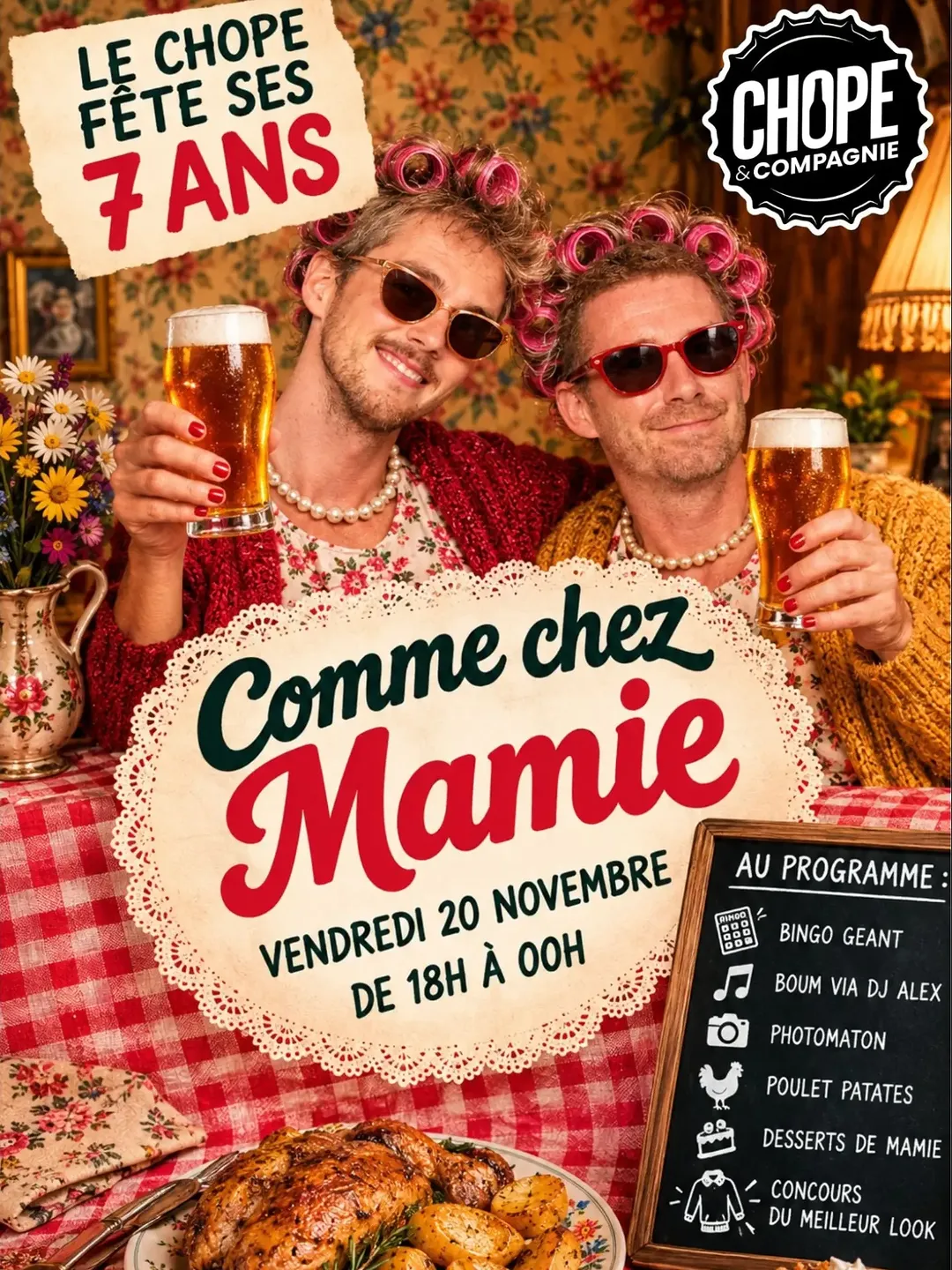 🗓 Save The Date - Rdv le Vendredi , 18h à 00h !