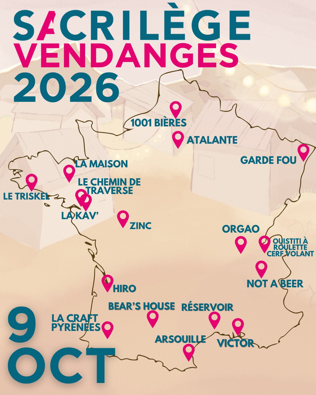 Sacrilège Vendanges 2026 arrive !