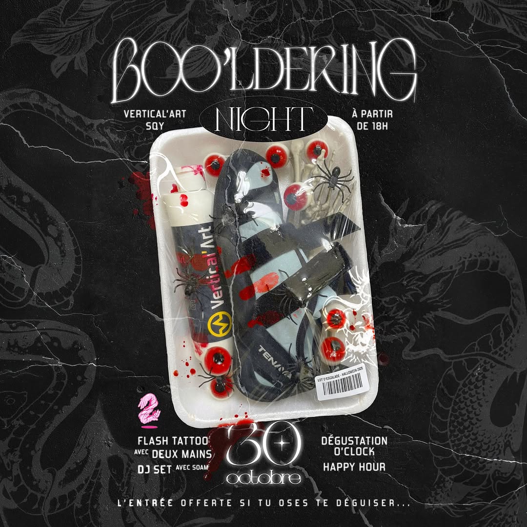 Boo’ldering Night à Vertical’Art SQY 🎃