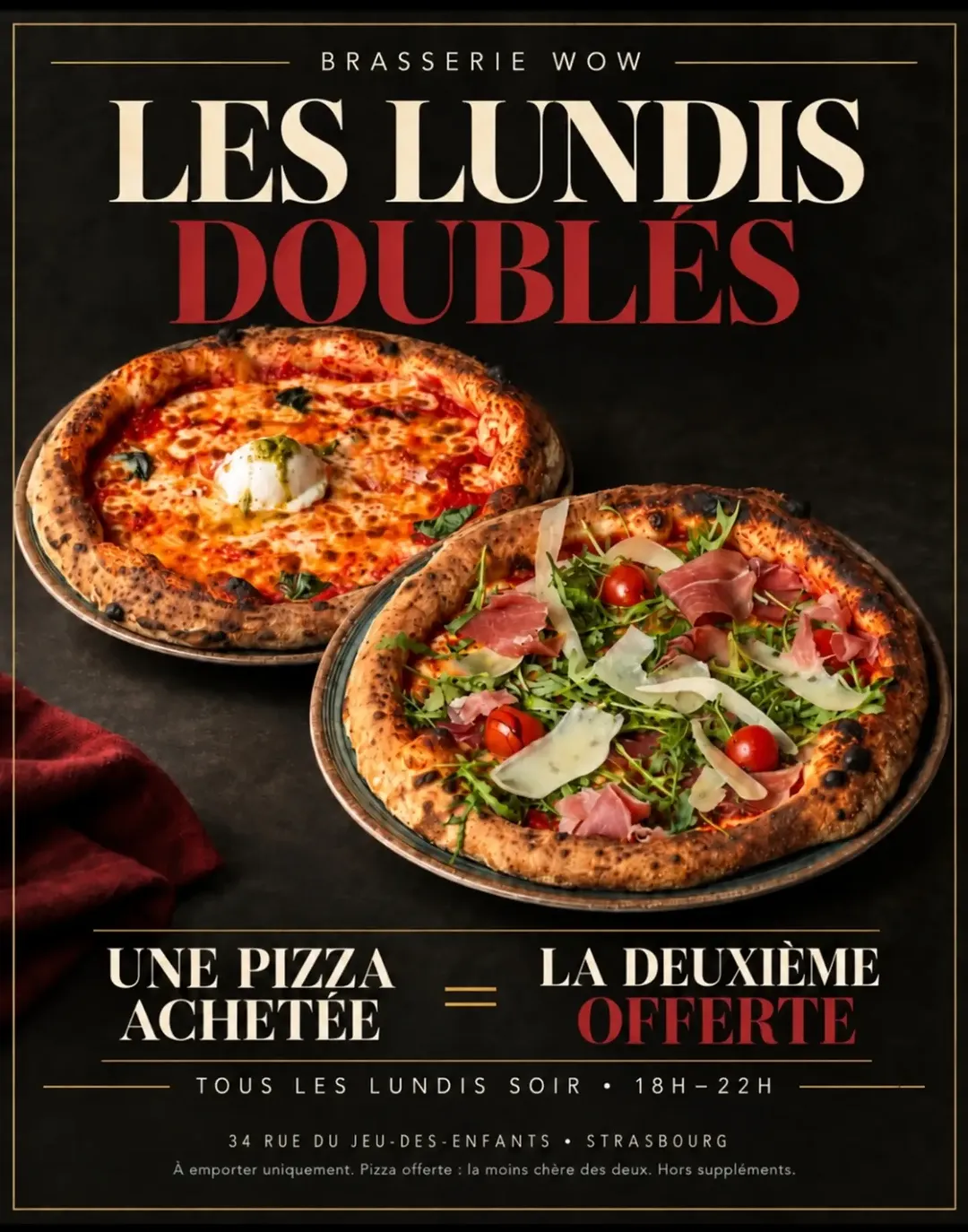 Soiree Pizza Offerte