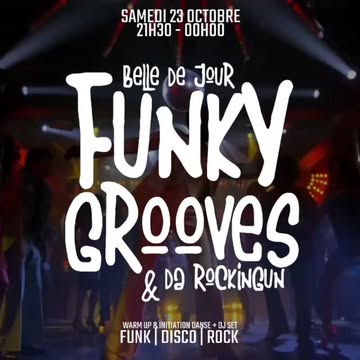 DE RETOUR A @belledejournantes POUR DU FUNKY TIME LE VENDREDI 23 OCTOBRE !