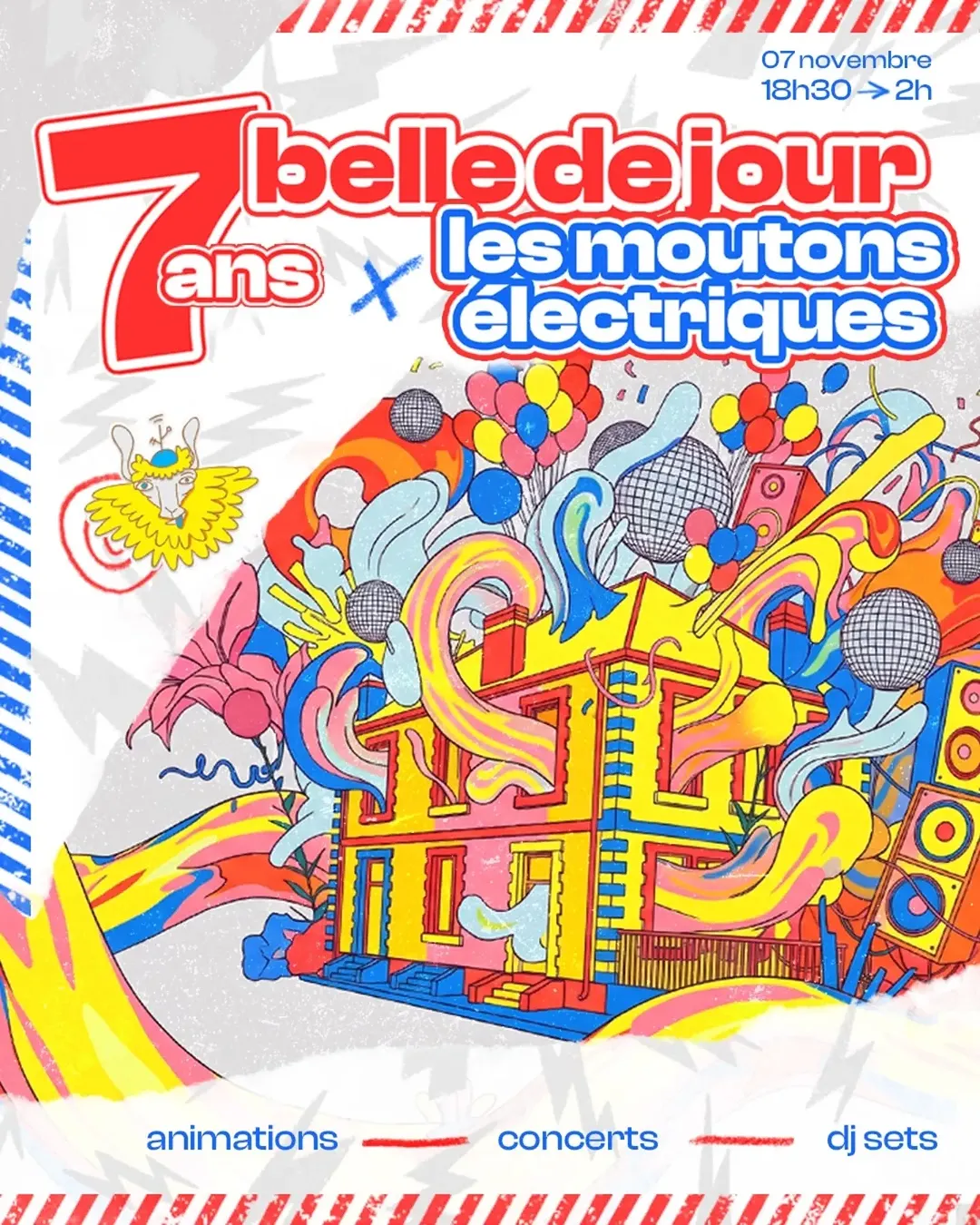 Soiree avec moutonselectriques @ Belle de Jour