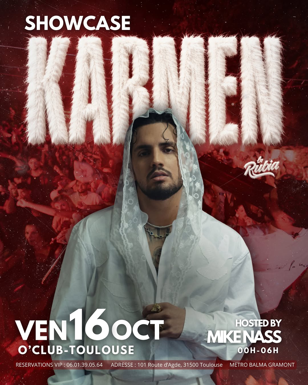 La Rubia Présente Son Premier Showcase
