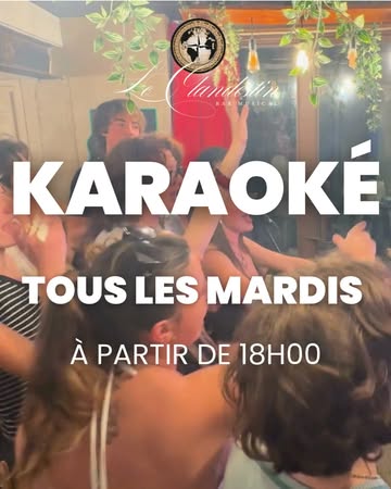 Les soirées karaoké au Clandestin, c'est quelque chose !