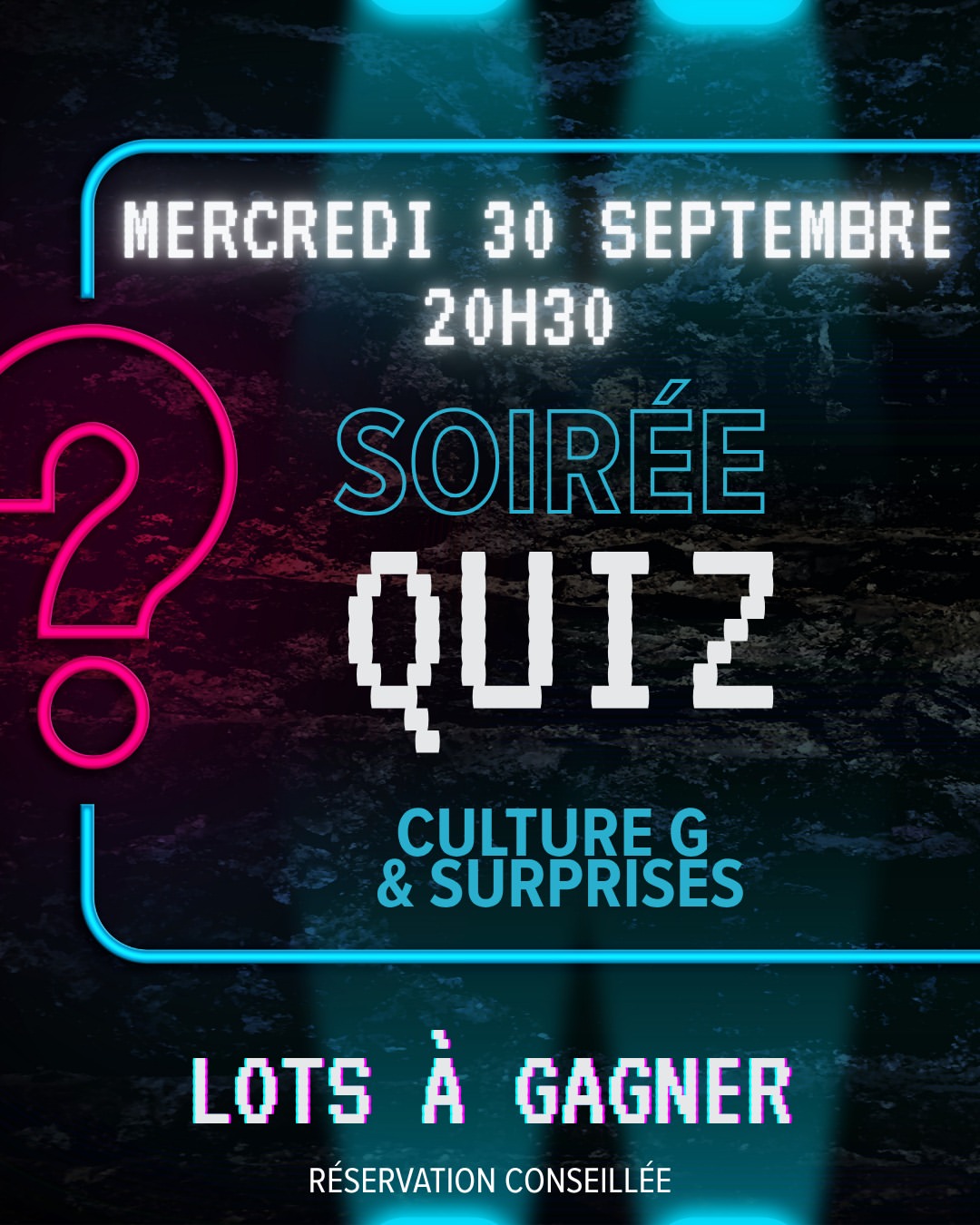 C'est parti pour la soirée quizzzzzz 🧠