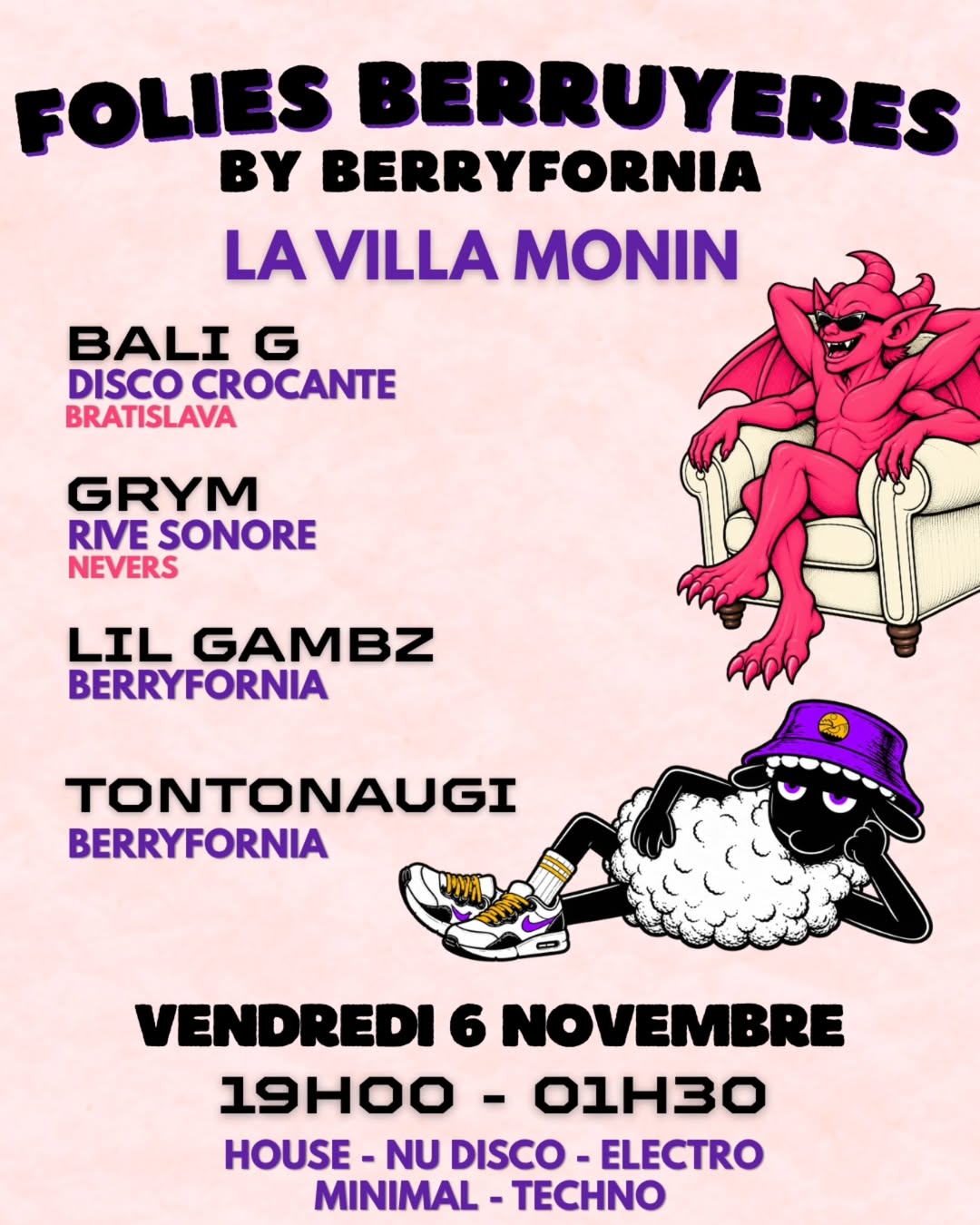 Folies Berruyères — Round 1