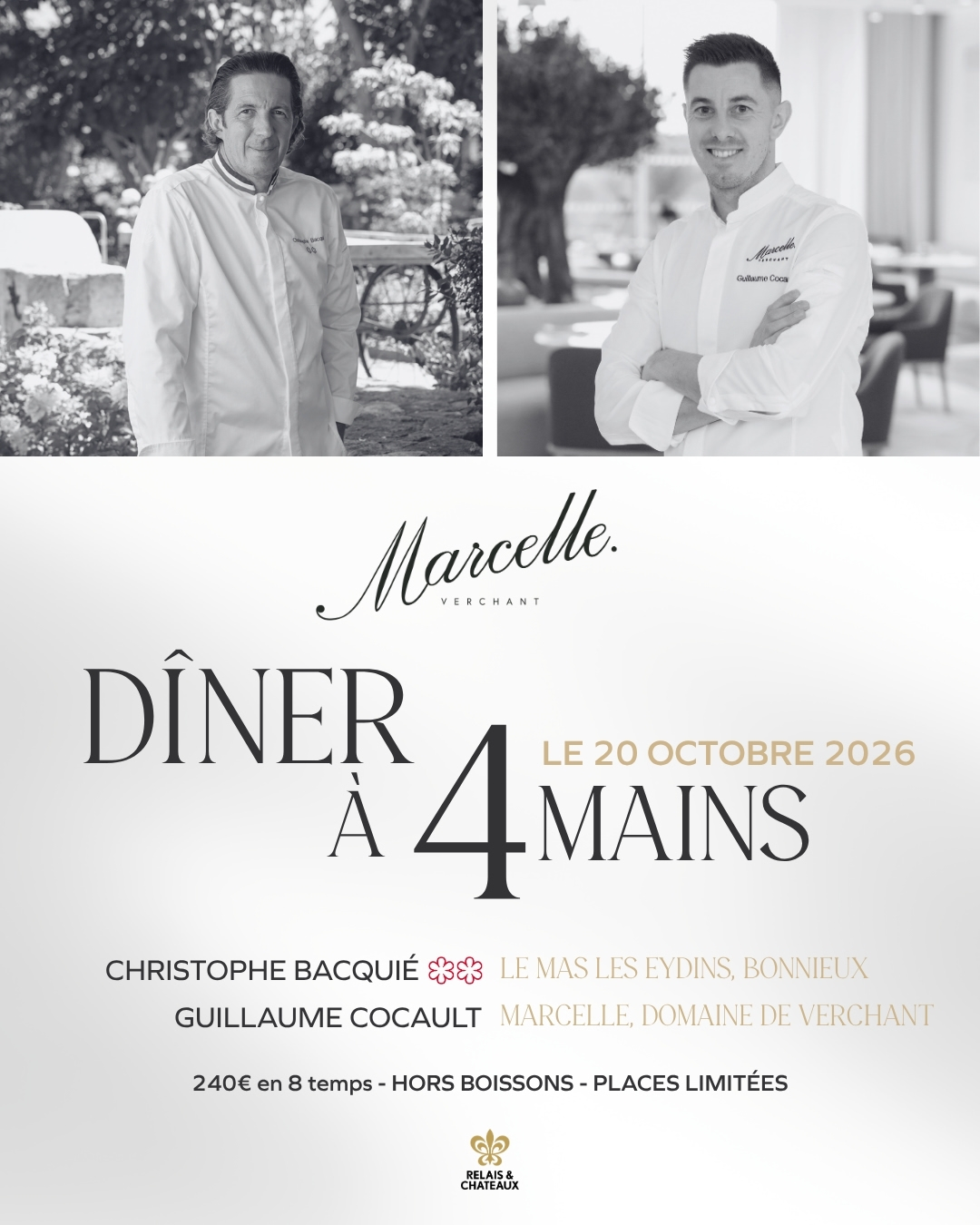 Soirée avec guillaumecocault @ Restaurant Marcelle