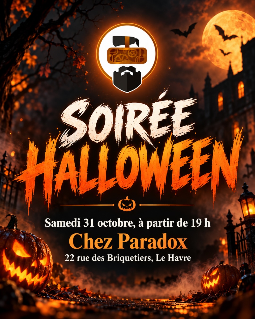 🎃 Le Havre, t’as prévu quoi le 31 au soir ? 👻