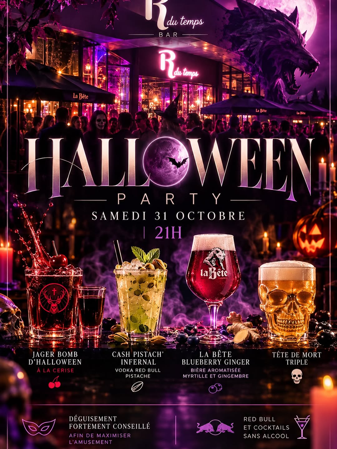 🌙 [ Halloween Party — L’r du Temps ] 🐺