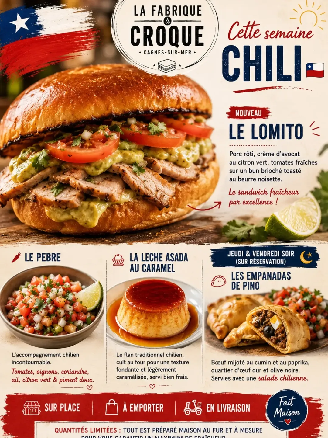 🇨🇱 Cette semaine, direction le Chili à La Fabrique !