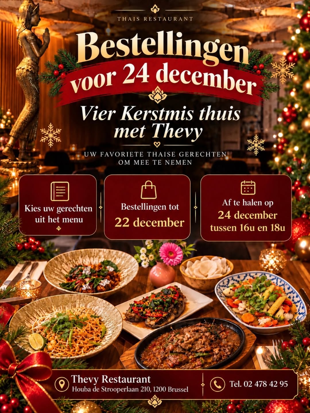 Repas de Noël à Emporter