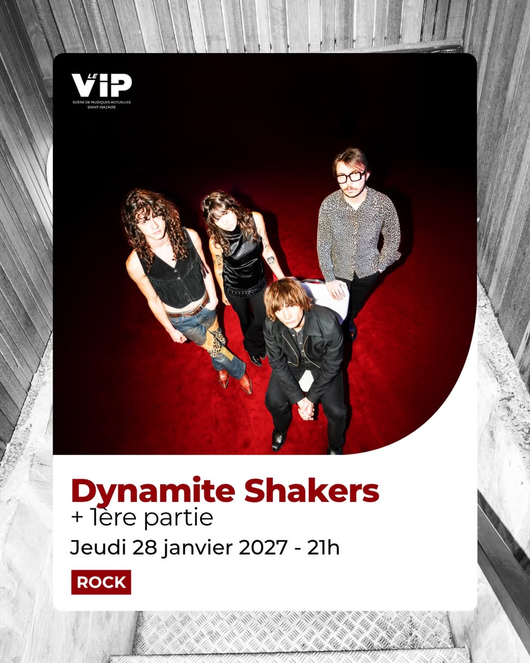 Le rock vendéen de Dynamite Shakers vient secouer Saint-Nazaire !