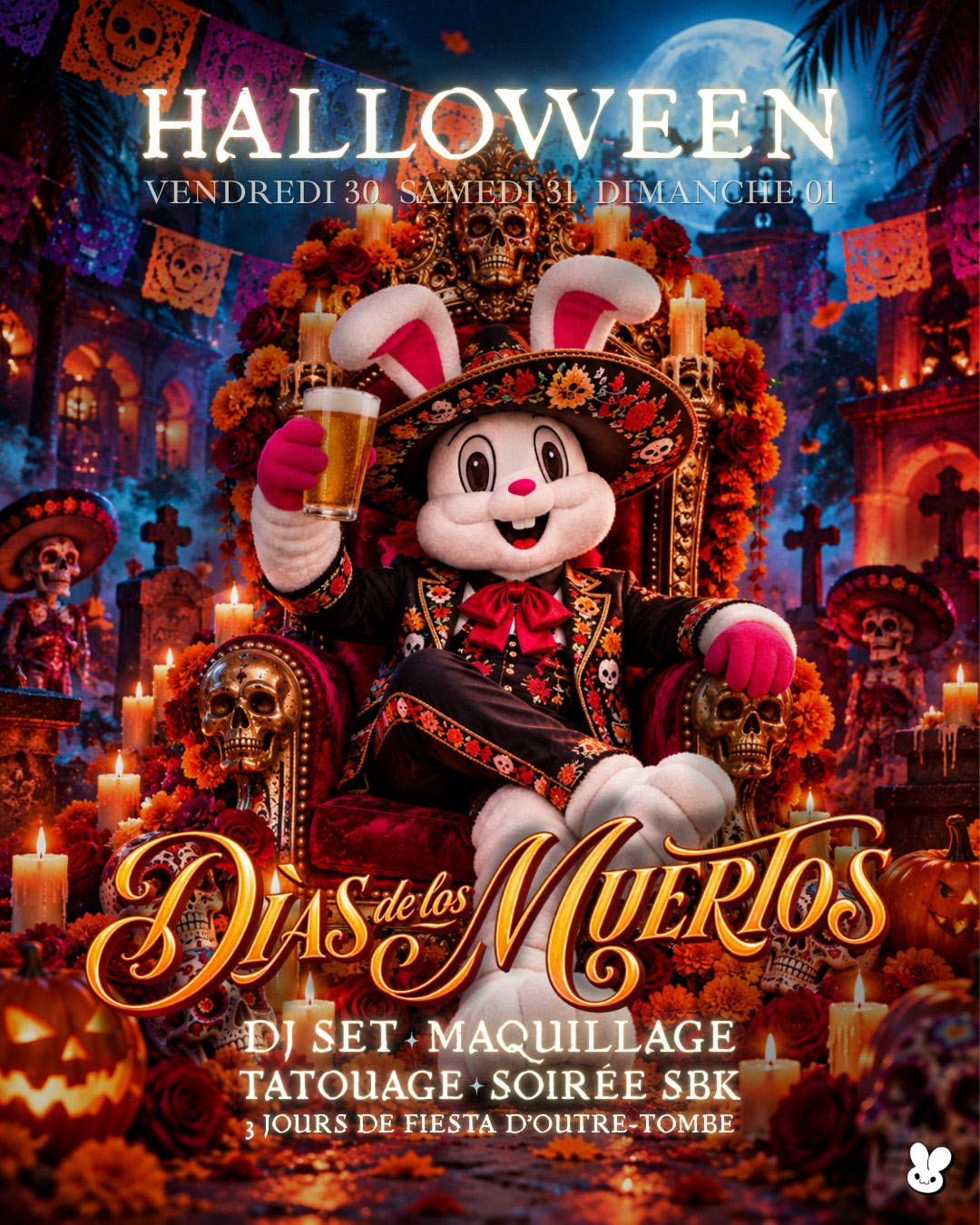 💀🌺 LOS DÌAS DE LOS MUERTOS débarquent au BFF ! 🌺💀