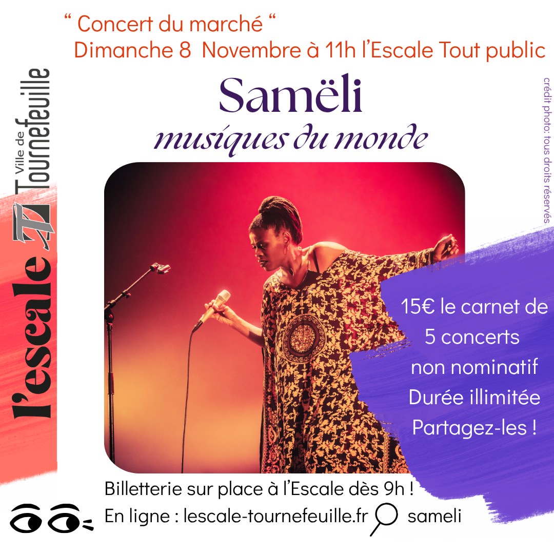 Concert Live avec villedetournefeuille @ L'Escale