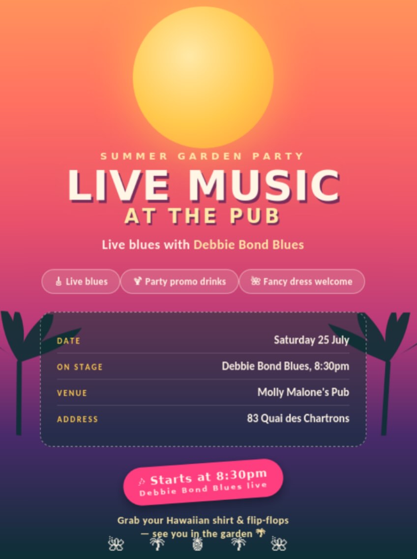 🌺☀ Summer Party is coming! ☀🌺