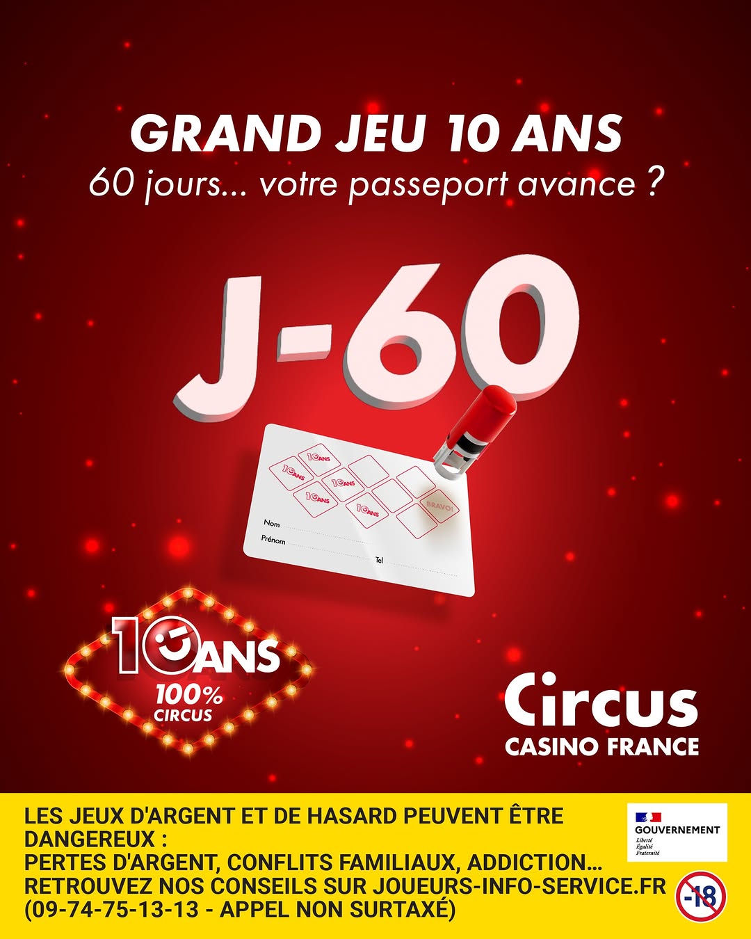 Jeu Concours 10 Ans