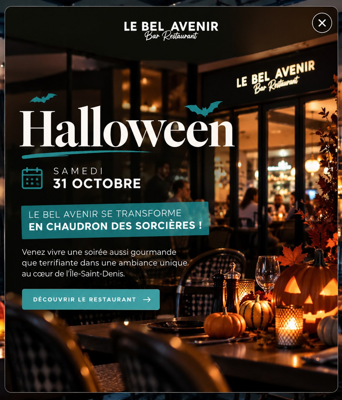 🎃 **halloween S'Invite au Bel Avenir !** 👻