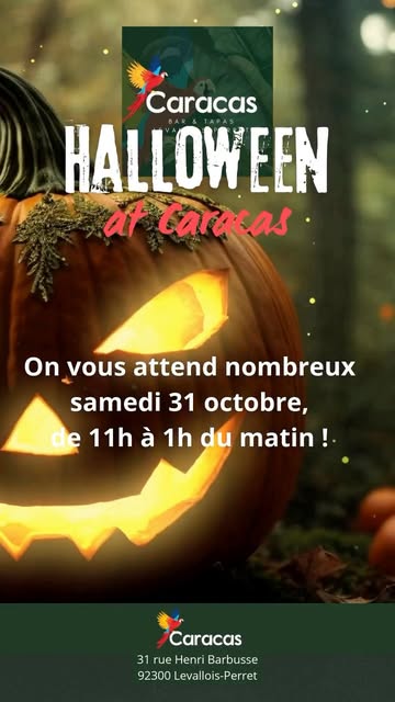 🎃👻 Halloween Chez Caracas ! 🦇🍹