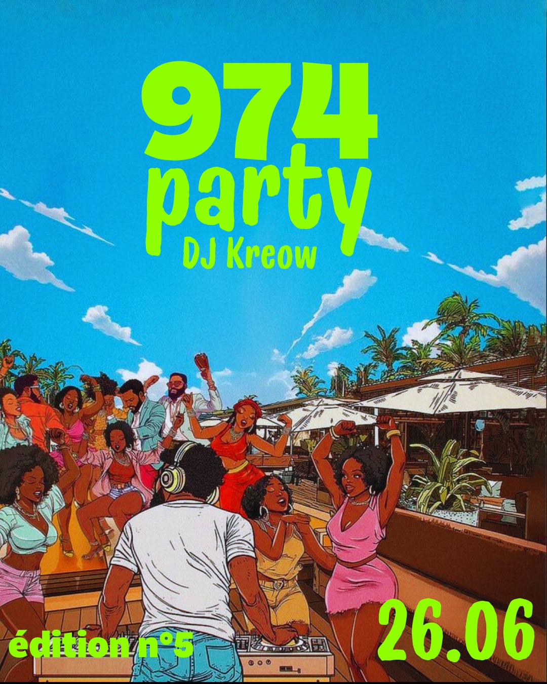 Soiree DJ Set Afrobeat et Dancehall