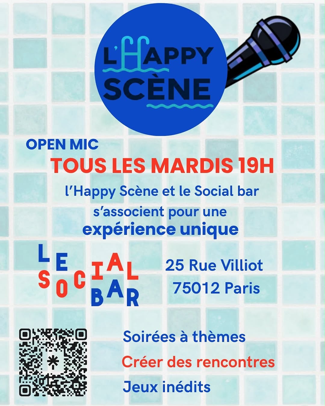 Soirée avec lhappyscene @ Social Bar