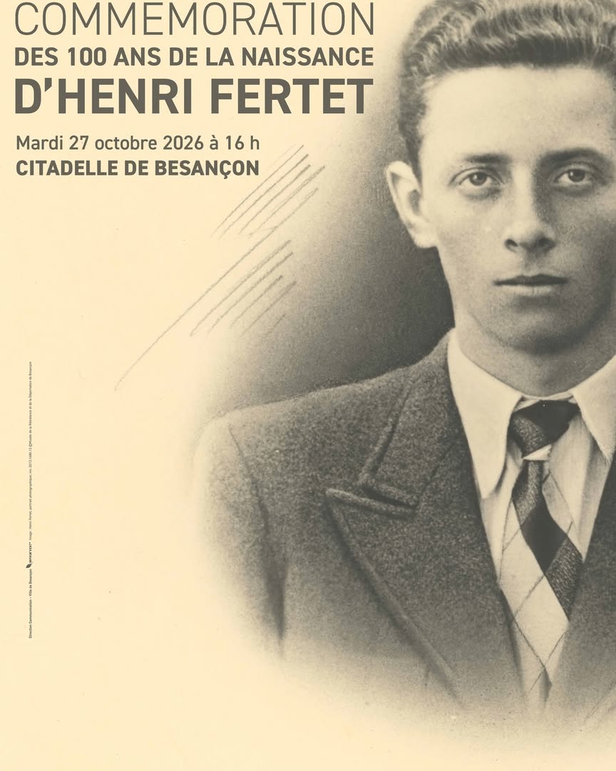 Besançon rend hommage à Henri Fertet, jeune résistant né en 1926, dont l’engagement et le coura