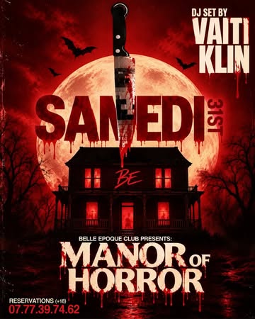 🩸 Manor Of Horror 🩸